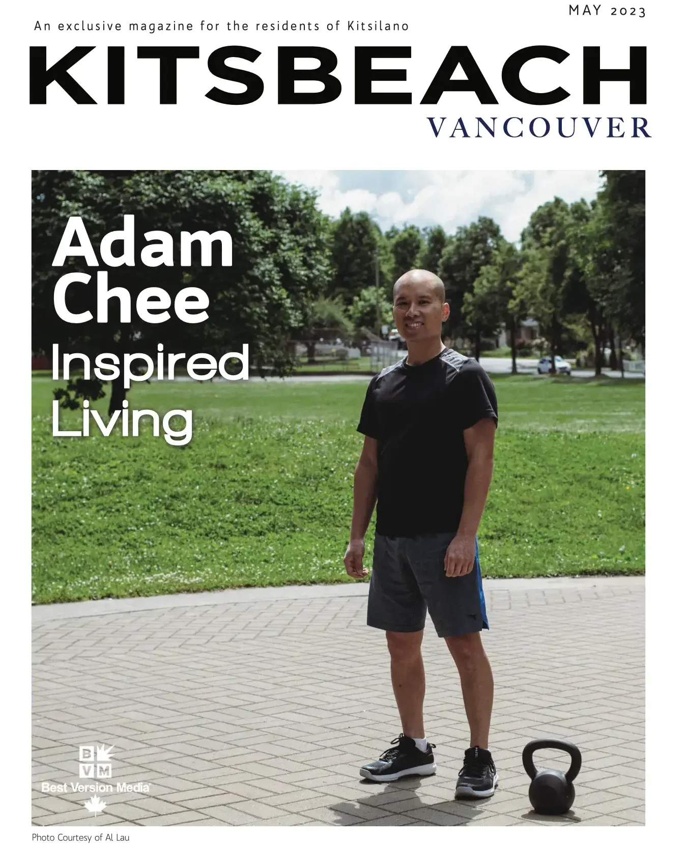Adam Chee Fitness magazine feature, page 1